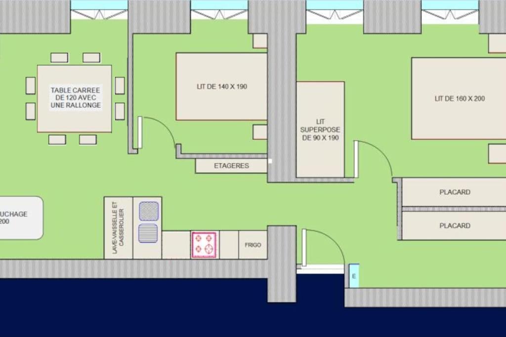 Appartement Familial T3 Avec Sauna 8 Personnes Eaux-Bonnes Eksteriør bilde