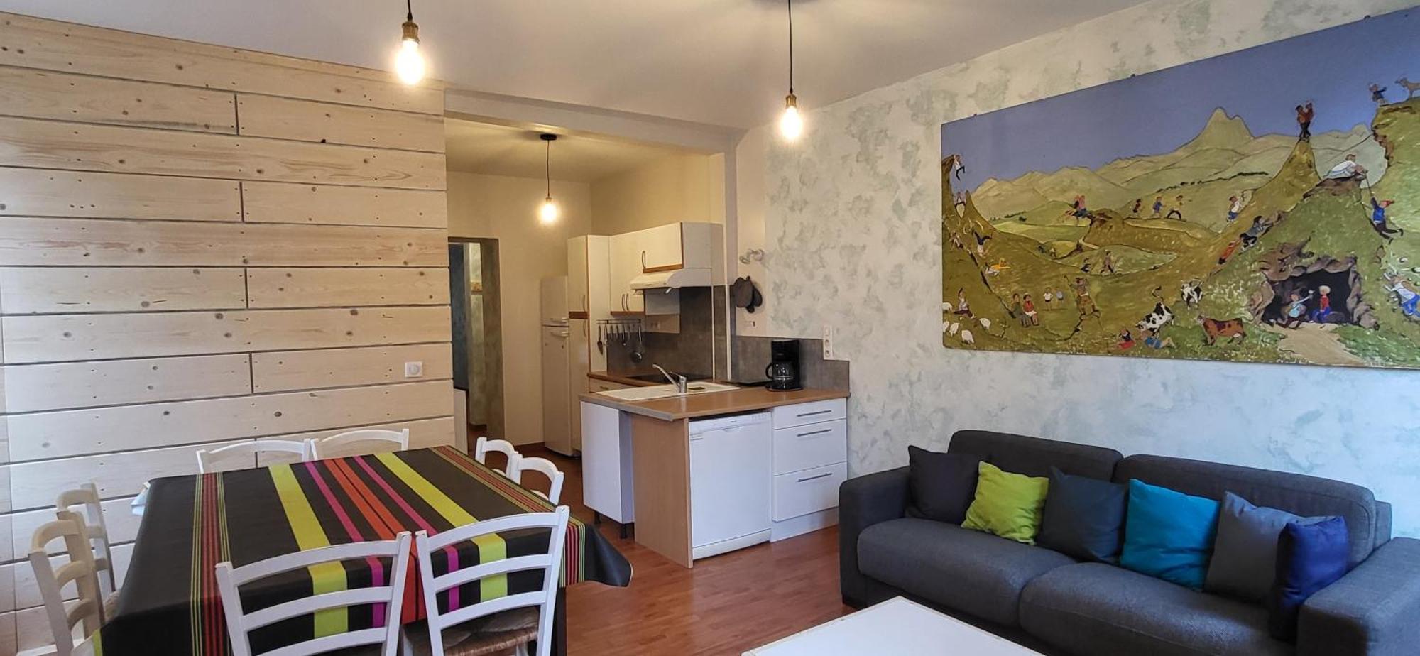 Appartement Familial T3 Avec Sauna 8 Personnes Eaux-Bonnes Eksteriør bilde